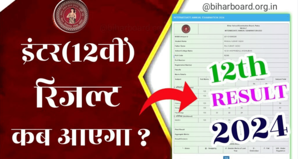 Inter 2024 का result कब आएगा ?